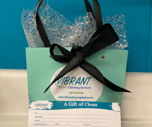 cleaning gift certificate packages